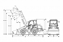 Телескопический погрузчик Kramer 5085T фото 6